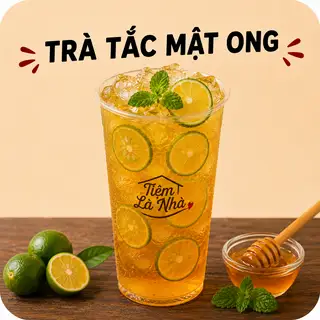 Trà tắc mật ong - 17.500 ₫ tại Bún Mắm Nêm, Bún Nước Tương - Tiệm Là Nhà Quận 1 - Trần Đình Xu