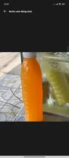 Hình ảnh nước cam đóng chai