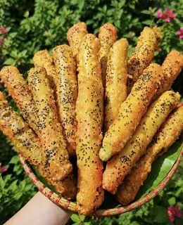 Hình ảnh Chuối Chiên Mè Đen