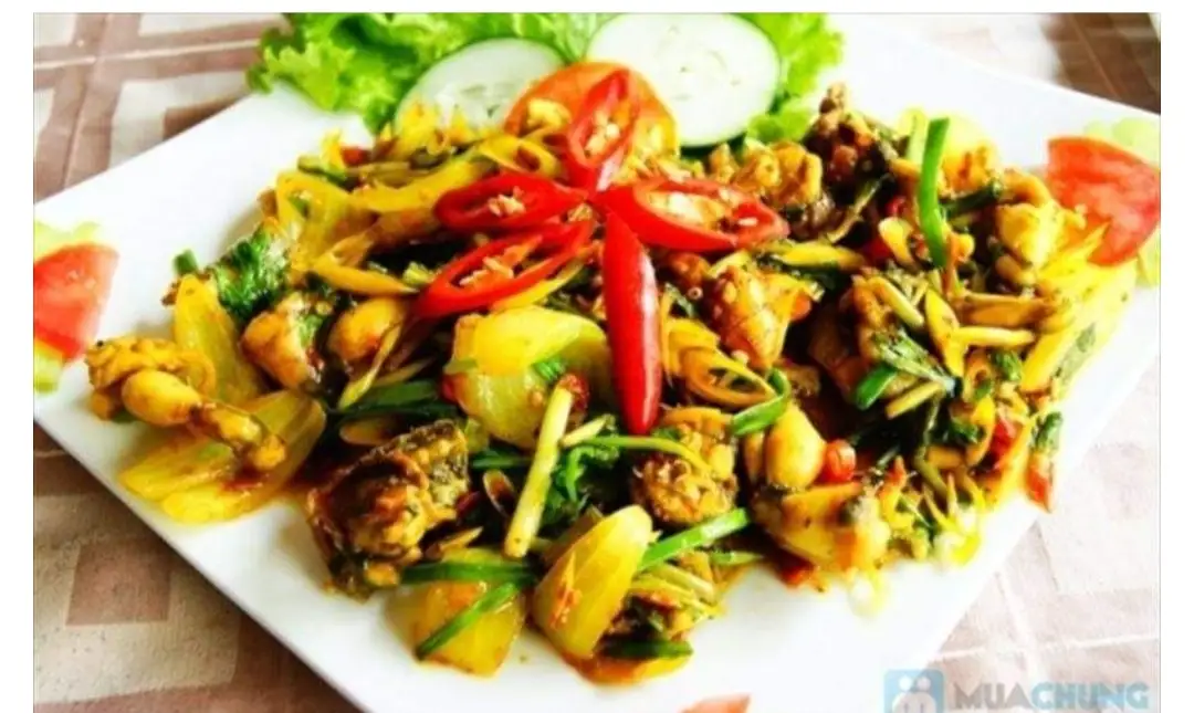 Hình ảnh Ếch xào sả ớt
