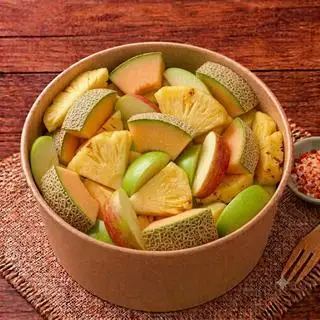 Hình ảnh Trái cây mix dưa lưới - thơm - táo