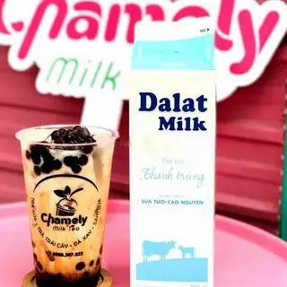 Hình ảnh Sữa tươi trân châu đường đen 