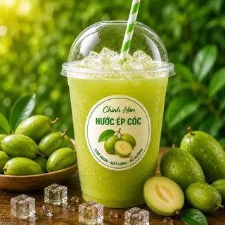 Nước ép cóc - 30.000 ₫ tại Chinh Hán - Nước Ép & Sinh Tố - Nguyễn Thị Minh Khai
