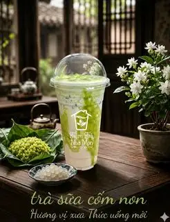 Hình ảnh Trà sữa cốm non