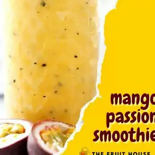Sinh tố xoài - chanh dây - 500ml - 27.000 ₫ tại The Fruit House - Ăn Vặt & Sinh Tố  - Đường 3/2