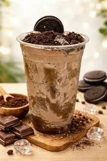 Hình ảnh Cà Phê Sữa Kem Dẻo Oreo – Đậm Cà Phê, Béo Mịn Giòn Oreo