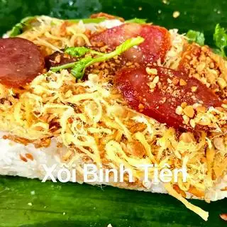 Xôi chà bông , lạp xưởng - gói lá chuối  - 33.000 ₫ tại Xôi Bình Tiên - Nguyễn Văn Nghi