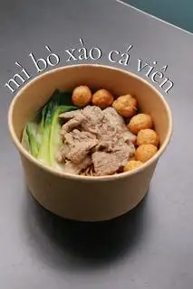 Hình ảnh Mì Bò Xào Cá Viên