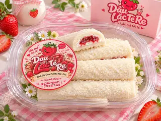 Hình ảnh Bánh Sữa Chua PhôMai Dâu (Món Mới)