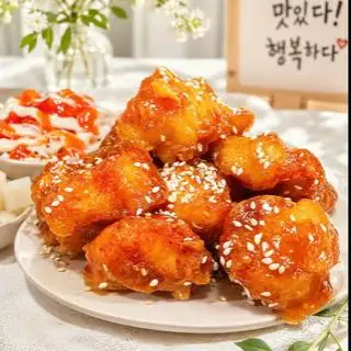 Gà sốt chua ngọt - 56.000 ₫ tại Yumy Fried Chicken - Gà Rán Hàn Quốc - Bông Sao