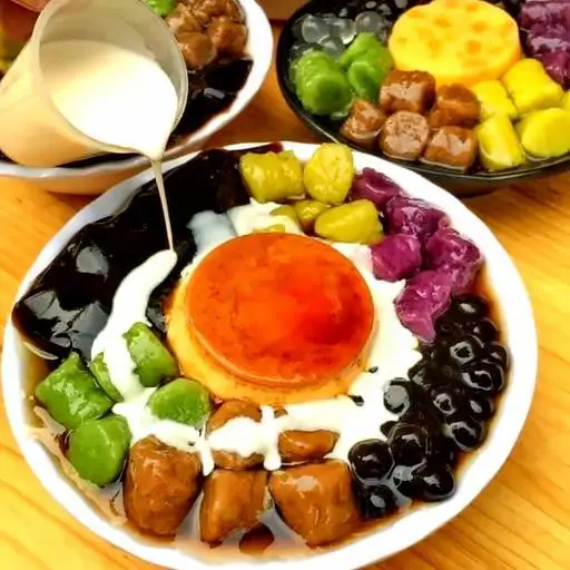 Chè khoai dẻo bánh flan  - 48.000 ₫ tại Chè & Trà Sữa Mẹ Pond - Tôn Thất Thuyết