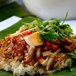 Xôi mặn size nhỏ - gói lá chuối  - 33.000 ₫ tại Xôi Bình Tiên - Nguyễn Văn Nghi