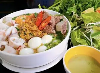 Hình ảnh Hủ tiếu tôm thịt bằm 