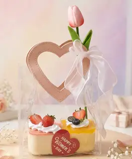 Hình ảnh Happy Women’s Day  - Set 2 cốc mousse sang đẹp