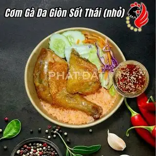Hình ảnh Cơm Gà Da Giòn Sốt Thái (Nhỏ)