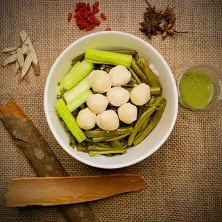 Bún thái cá viên - 50.000 ₫ tại Bún Thái Lý Sơn - Trần Xuân Soạn