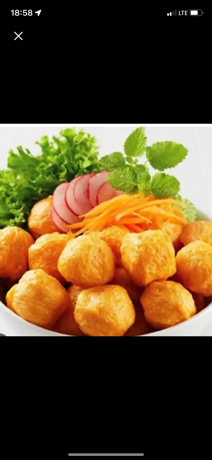 tôm viên-2 xiên - 15.000 ₫ tại Hột Vịt Lộn & Cá Viên Chiên Chị Liệp - Lê Văn Lương