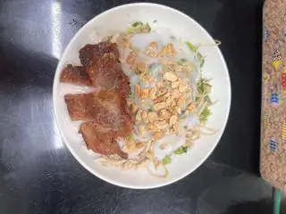 Bánh tằm bì thịt nướng  - 55.000 ₫ tại Trung - Bánh Tằm Bì & Bún Thịt Nướng - Ngô Thị Thu Minh