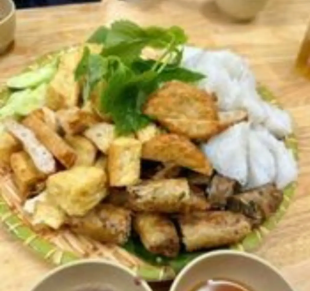 Hình ảnh Bún Đậu Đầy Đủ Không Thịt Chân Giò