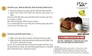 Hình ảnh Bảo Quản Bánh Chuối Nướng