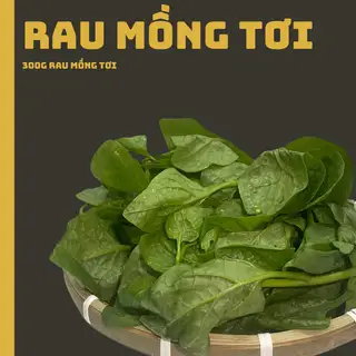 Rau mồng tơi - 25.000 ₫ tại Lẩu Riêu Cua Đồng & Bắp Bò Tơ Hà Nội - Bùi Đình Tuý