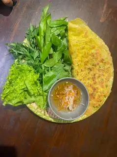bánh xèo chay - 98.000 ₫ tại Quán Chay Sala - Bánh Mì Chay Sala - Nguyễn Thị Minh Khai