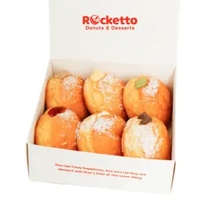 Set 6 bánh Donut Classic - 149.000 ₫ tại Rocketto Dessert - Cách Mạng Tháng 8