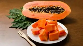Hình ảnh Đu Đủ Cắt Miếng