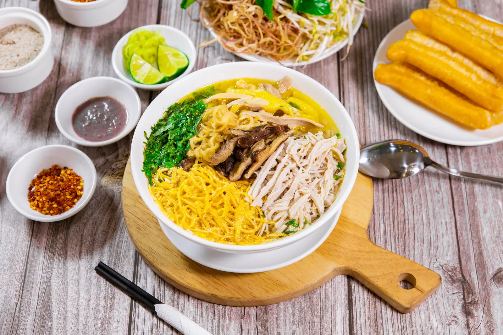 Bún thang Hà Nội - 80.000 ₫ tại Bún Thang Cậu Ba - Phở Gà, Miến Gà & Bún Mọc - Trần Hưng Đạo