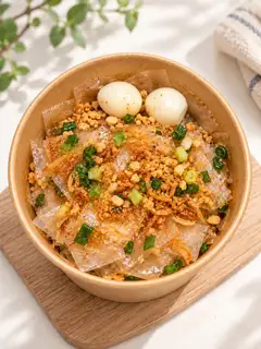 Hình ảnh Bánh tráng muối - tỏi - mỡ hành