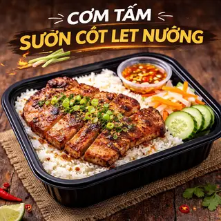 Cơm Tấm Sườn Nướng - 68.990 ₫ tại Cơm Tấm Nè - Sườn Non Nướng Sả & Cơm Sườn Nướng Mềm - Nguyễn Đình Chiểu	