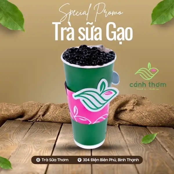 Hình ảnh Trà sữa Gạo