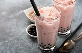 Hình ảnh Trà Sữa Dâu Tây