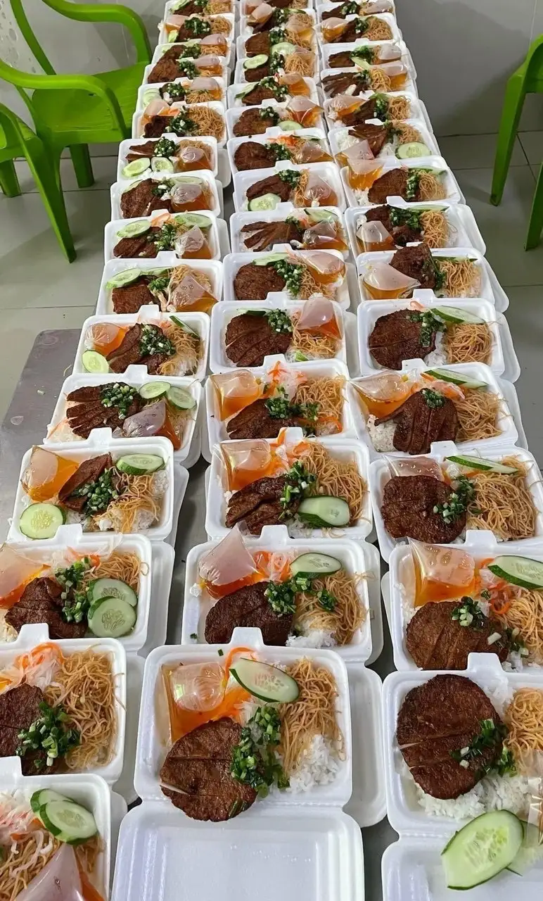 Cơm sườn bì chay - 28.000 ₫ tại Quán Chay An Lạc - Đường Số 15