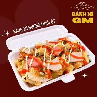 Hình ảnh Bánh mì nướng muối ớt đỏ