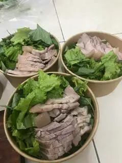 Hình ảnh Bún thịt luộc