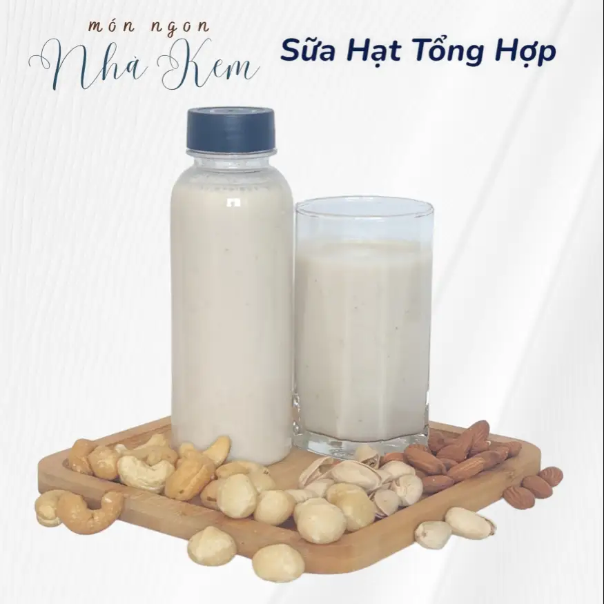 Sữa Hạt Tổng Hợp - 32.000 ₫ tại Sữa Hạt - Món Ngon Nhà Kem - Lê Văn Lương
