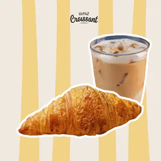 Combo Croissant truyền thống 60g & Cafe truyền thống - 69.000 ₫ tại Tiệm Bánh La Paz Croissant - Đoàn Thị Điểm