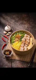 Hình ảnh Bún Nước Tương Thịt Heo Xá Xíu