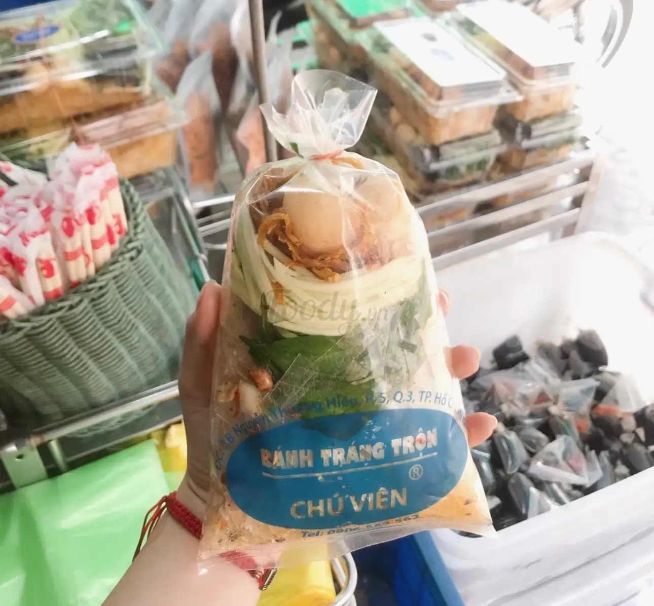 Bánh tráng trộn (nhỏ) - 32.000 ₫ tại Bánh Tráng Trộn Chú Viên - Nguyễn Thượng Hiền