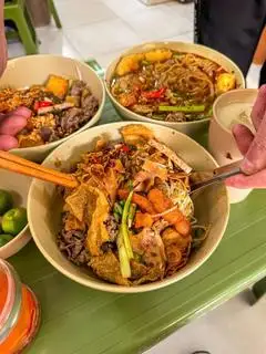 Hình ảnh bánh đa trộn siêu ngon