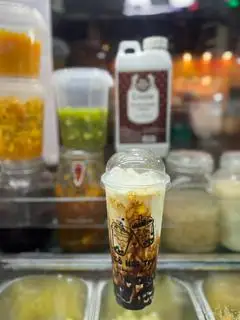 Hình ảnh Sữa tươi trân châu đường đen