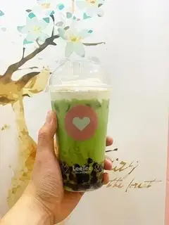 Hình ảnh Matcha sữa trân châu đường đen kem cheese