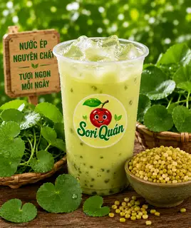Rau má đậu xanh ( ly khổng lồ ) - 30.000 ₫ tại Sơ Ri Quán - Sinh Tố & Nước Ép - Điện Biên Phủ