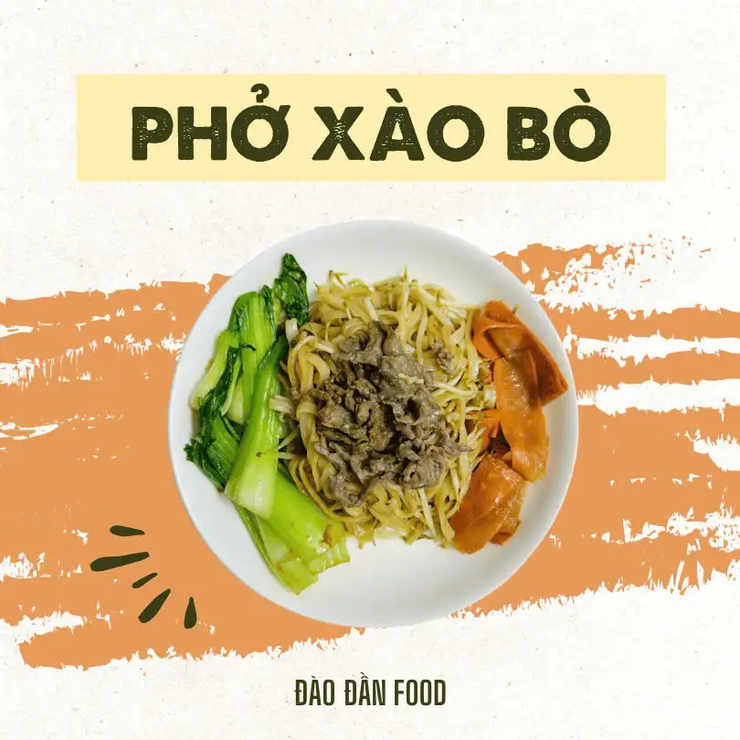 Phở Xào Bò - 40.000 ₫ tại Đào Đần - Bò Hầm Pate - Cầm Bá Thước