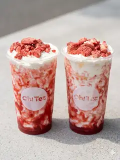 Sữa Dâu Sấy Thăng Hoa  - 45.000 ₫ tại  Oh Tea - Trà Sữa & Bánh Tráng - Nguyễn Thượng Hiền