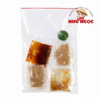 Bánh Tráng Muối Sặc Sa Tế Dầu Tỏi - 18.000 ₫ tại Bánh Tráng Tây Ninh Như Ngọc - Huỳnh Tấn Phát