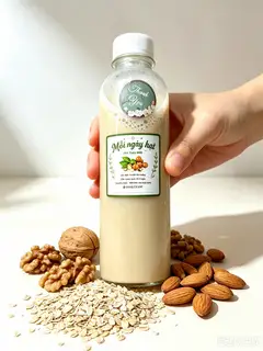 Hình ảnh Óc chó- Yến mạch - Hạnh nhân 330ml