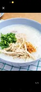 Hình ảnh cháo gà xé
