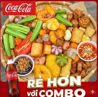 Combo Cá Viên Chiên Nhỏ+ Coca-cola  - 99.000 ₫ tại Ăn Vặt Nhà Nga Cá Viên Chiên & Combo Ăn Vặt - Đoàn Hồng Phước